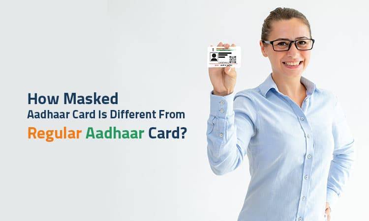 difference between regular and masked aadhaar