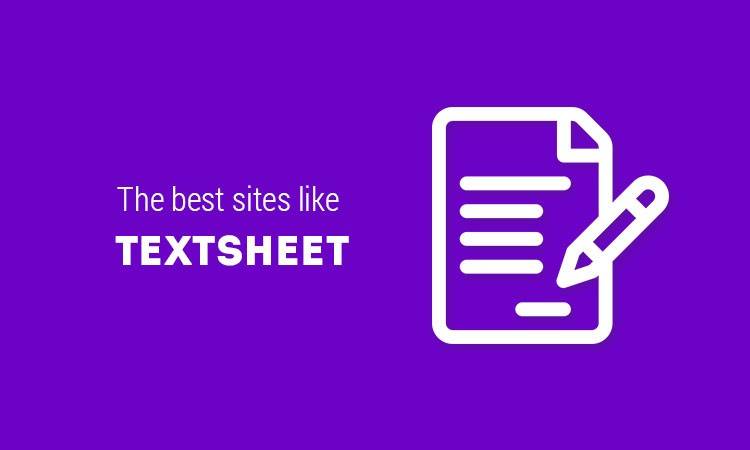 sites like textsheet