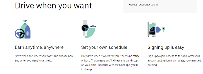 driving uber make money