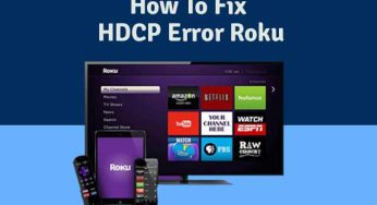How To Fix HDCP Error Roku?