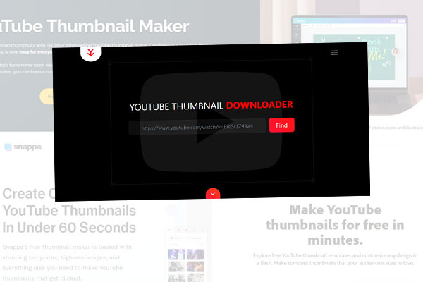 YouTube Thumbnail generator